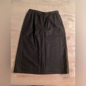 Pendleton Skirt, Black Size 10